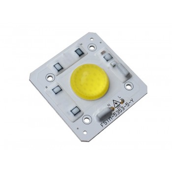 Сверхъяркий светодиод LED 50W White with lens 220V